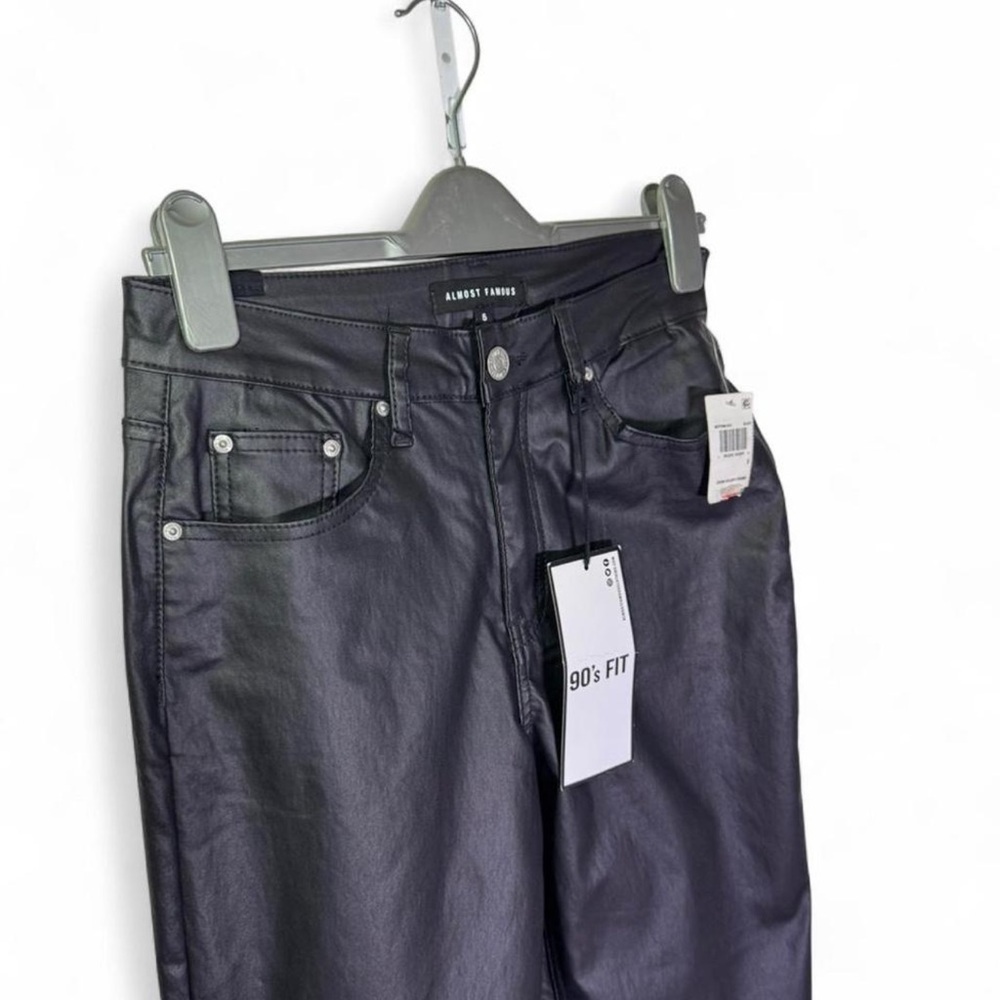 Almost Famous Black Straight Leg Pants - Picture 3 of 6